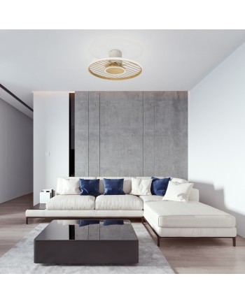 ***OFER/DES*** SOHO * Plafon / Ventilador - Blanco+Madera